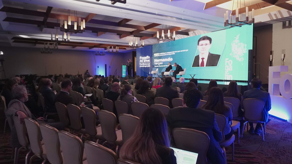 Auditorio en medio de un evento