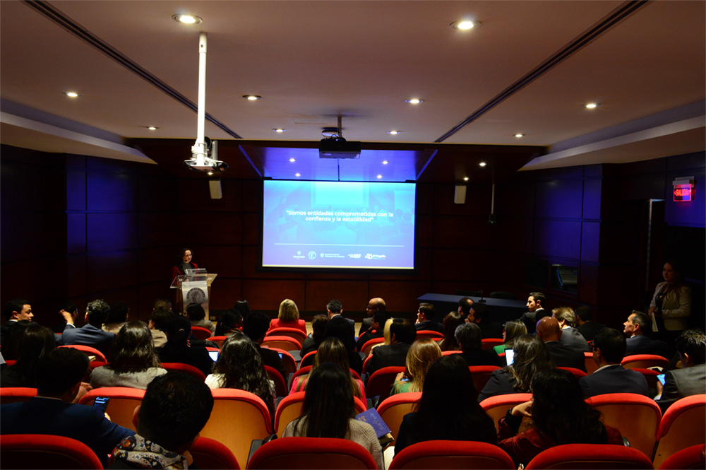 Auditorio en medio de un evento