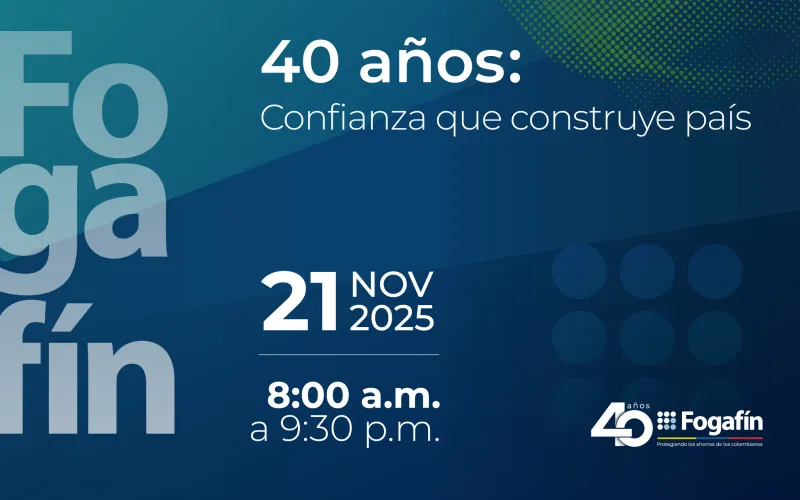  40 años: Confianza que construye país